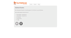 Desktop Screenshot of outbreakstudios.se