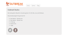 Tablet Screenshot of outbreakstudios.se